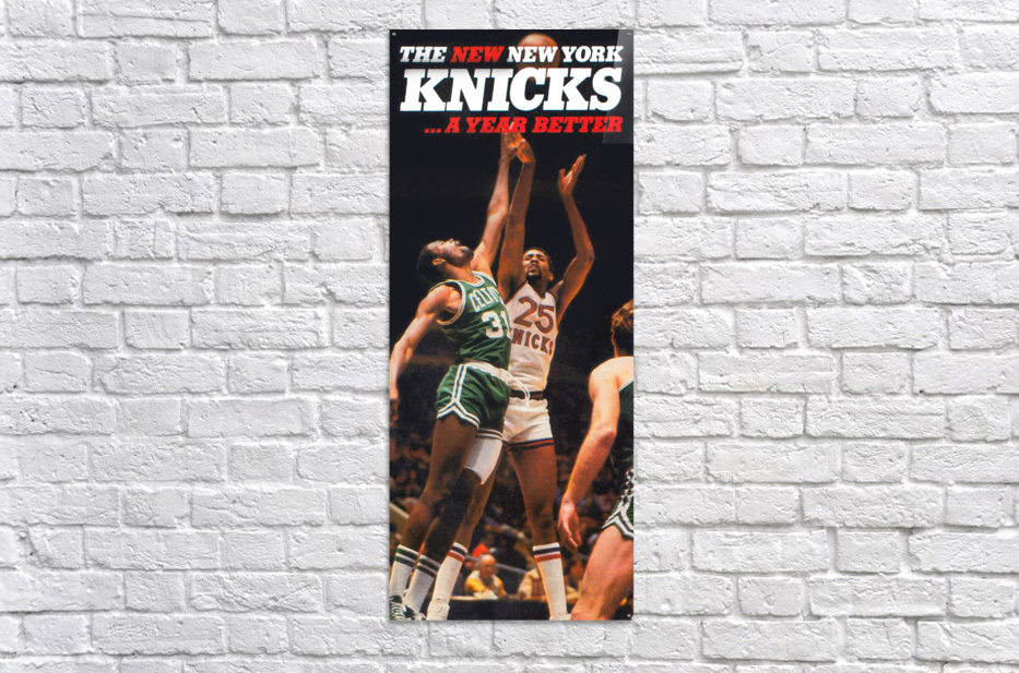 New York Knicks Retro Shirt Poster