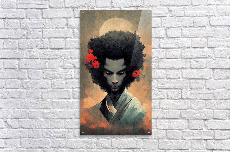 Afro Samurai Painting by Sho Pow - Fine Art America