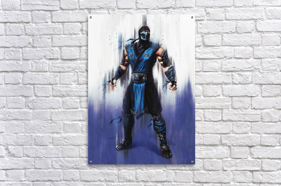Mortal Kombat Sub Zero Fatality Home Decoration Artwork Hdd 