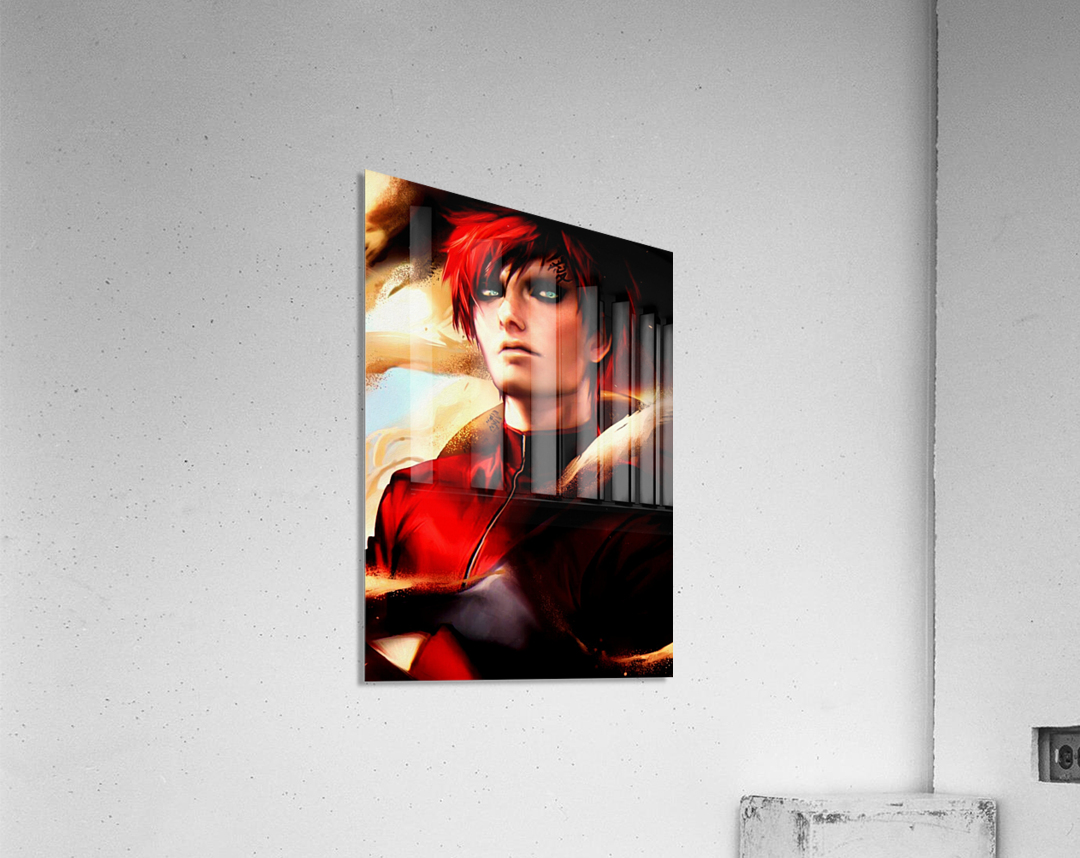 Aesthetic Gaara Paint By Numbers - PBN Canvas