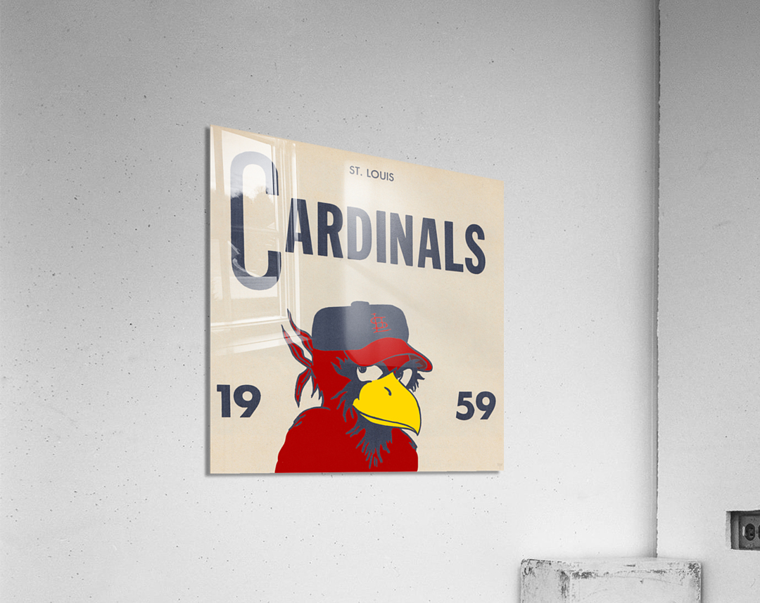 Vintage St. Louis Cardinals Art Reproduction Metal Sign - Row One Brand