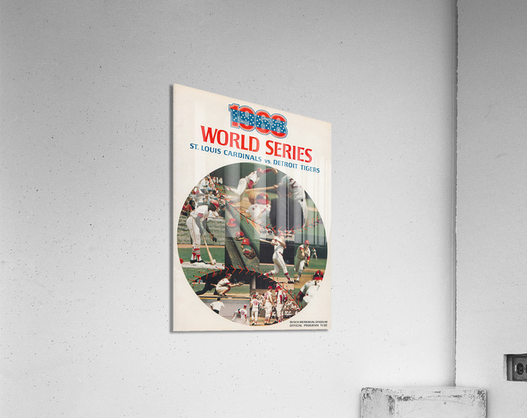 1968 ST LOUIS CARDINALS Poster Decor Gift Wall Art 1968 World 