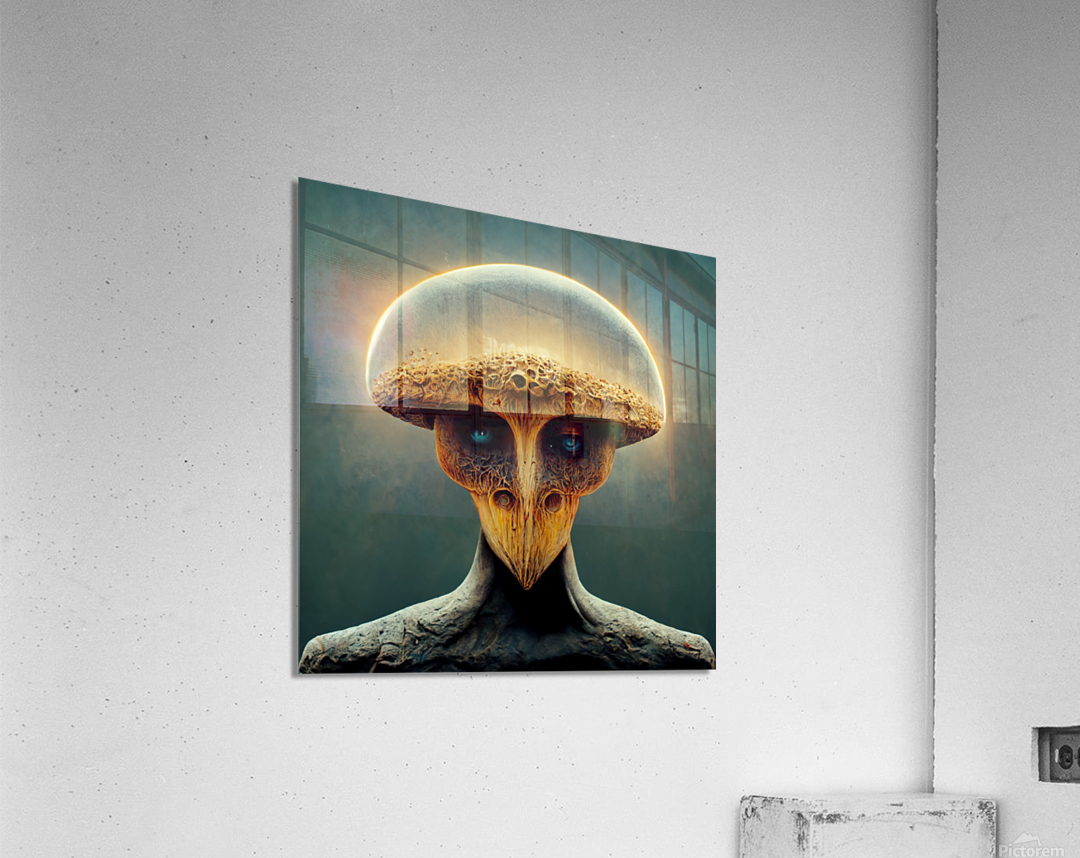Alien on Mushrooms Design on 4 (100mm) JUMBO Grinder – Shop Green Star