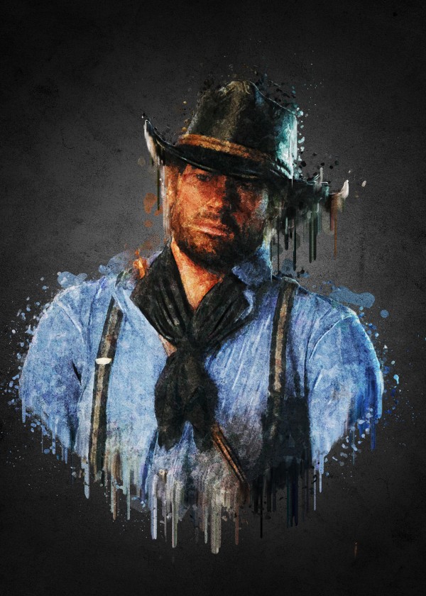 Arthur Morgan Painting - Gunawan Rb