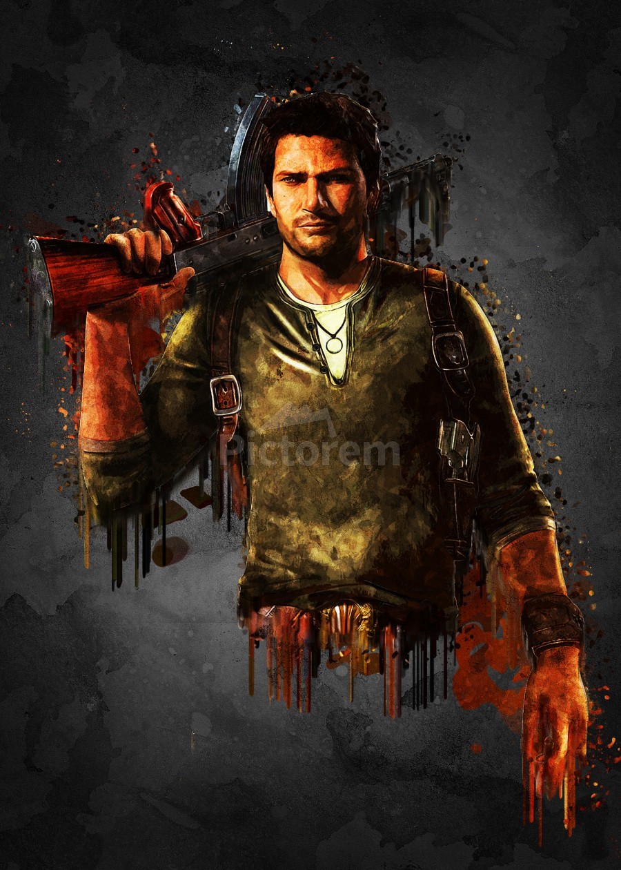 Nathan Drake Painting - Gunawan Rb