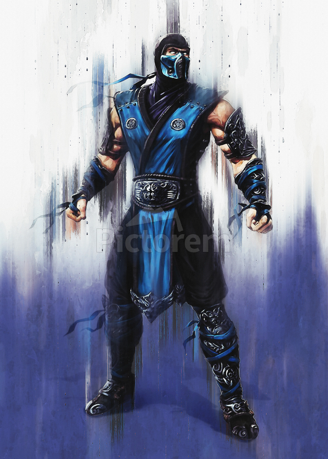 Sub-Zero  Sub zero mortal kombat, Mortal kombat art, Mortal kombat