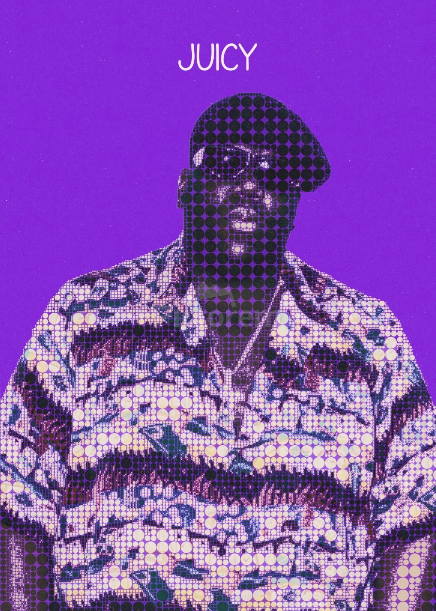 The Notorious B.I.G. Juicy Lyrics Incredible Biggie Smalls Mosaic