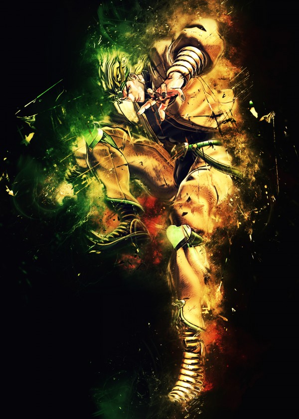 DIO Brando - Jojo's Bizarre Adventure, an art print by Katya - INPRNT