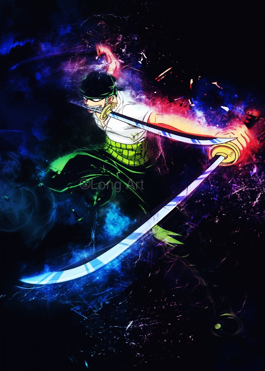 Roronoa Zoro one piece | Art Board Print