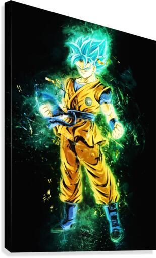 Dragonball : Goku super saiyan blue Art Board Print for Sale by  Snatchedesigns