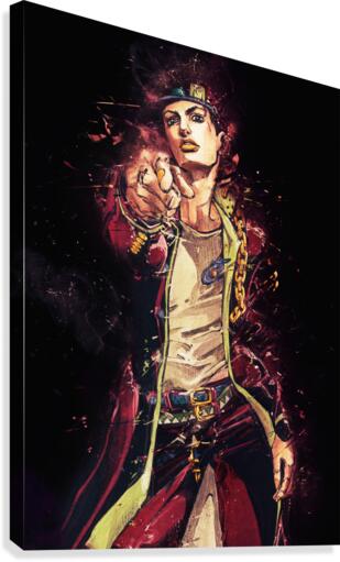 Jotaro Kujo (Jojo's Bizarre Adventure) Legacy Portrait Art Print