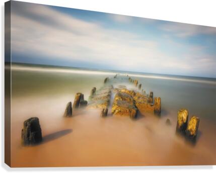 sea road  Canvas Print