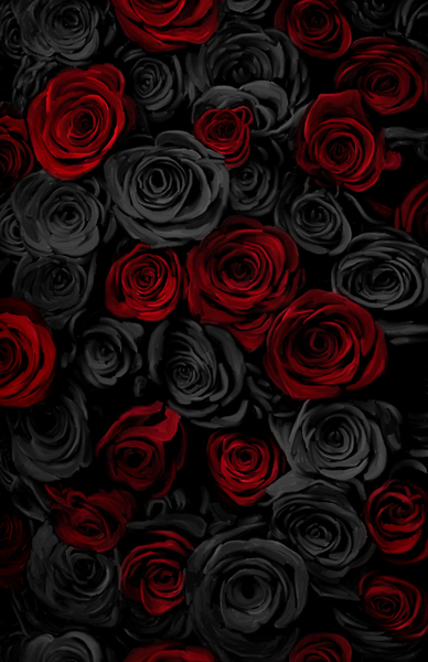 Hình ảnh hoa hồng đỏ và đen được kết hợp với nhau sẽ tạo nên một màn hình ấn tượng và huyền bí. Nếu bạn yêu thích phong cách tối giản nhưng không kém phần sắc sảo, những bức ảnh này sẽ làm bạn hài lòng.