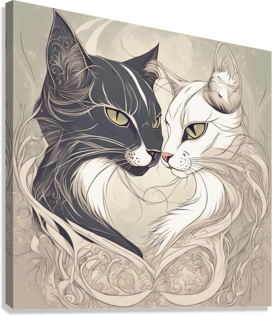 Purrfection  Canvas Print