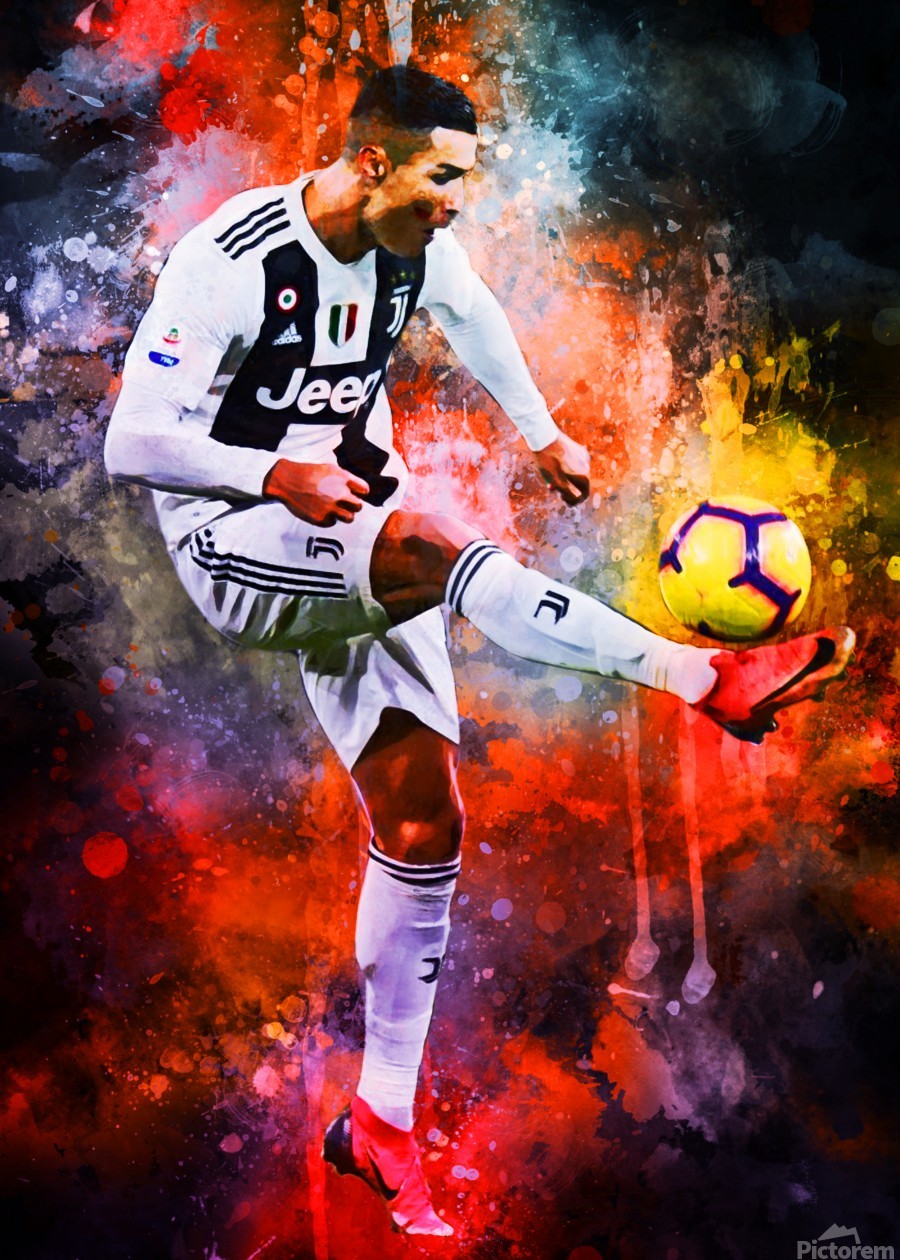 Cristiano Ronaldo - Siuuu | Art Board Print