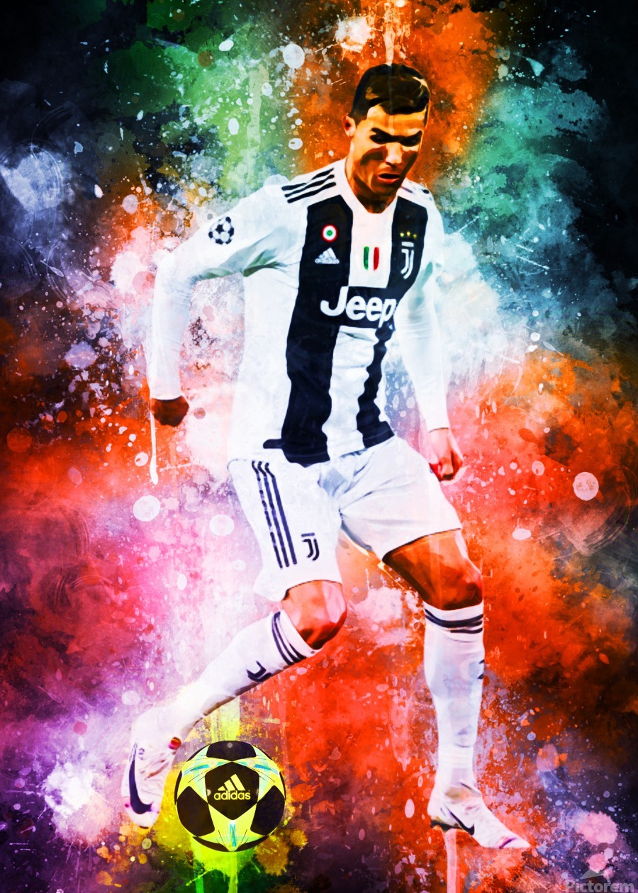 Cristiano Ronaldo - Siuuu | Art Board Print