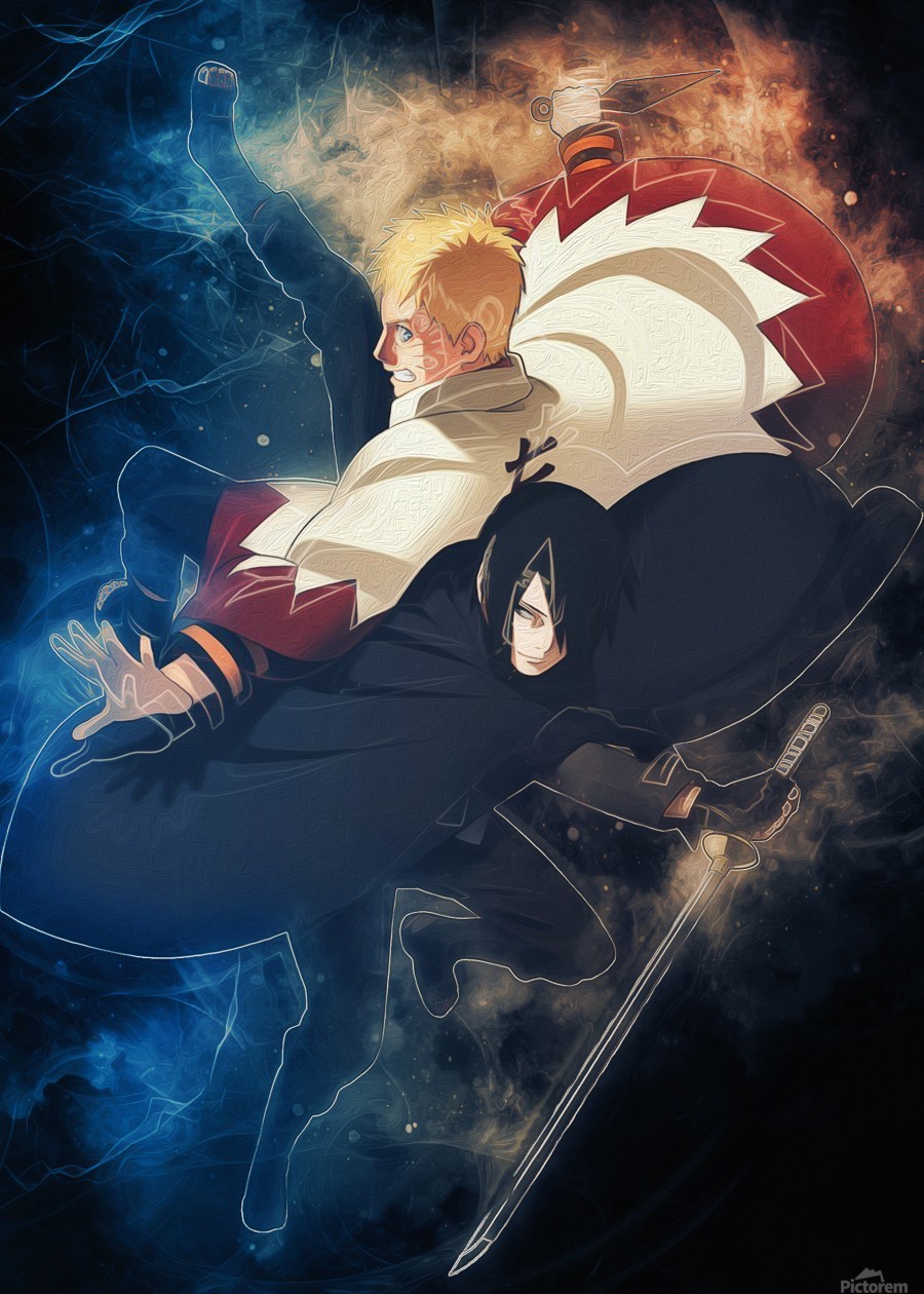 Naruto e Sasuke Photo frame effect