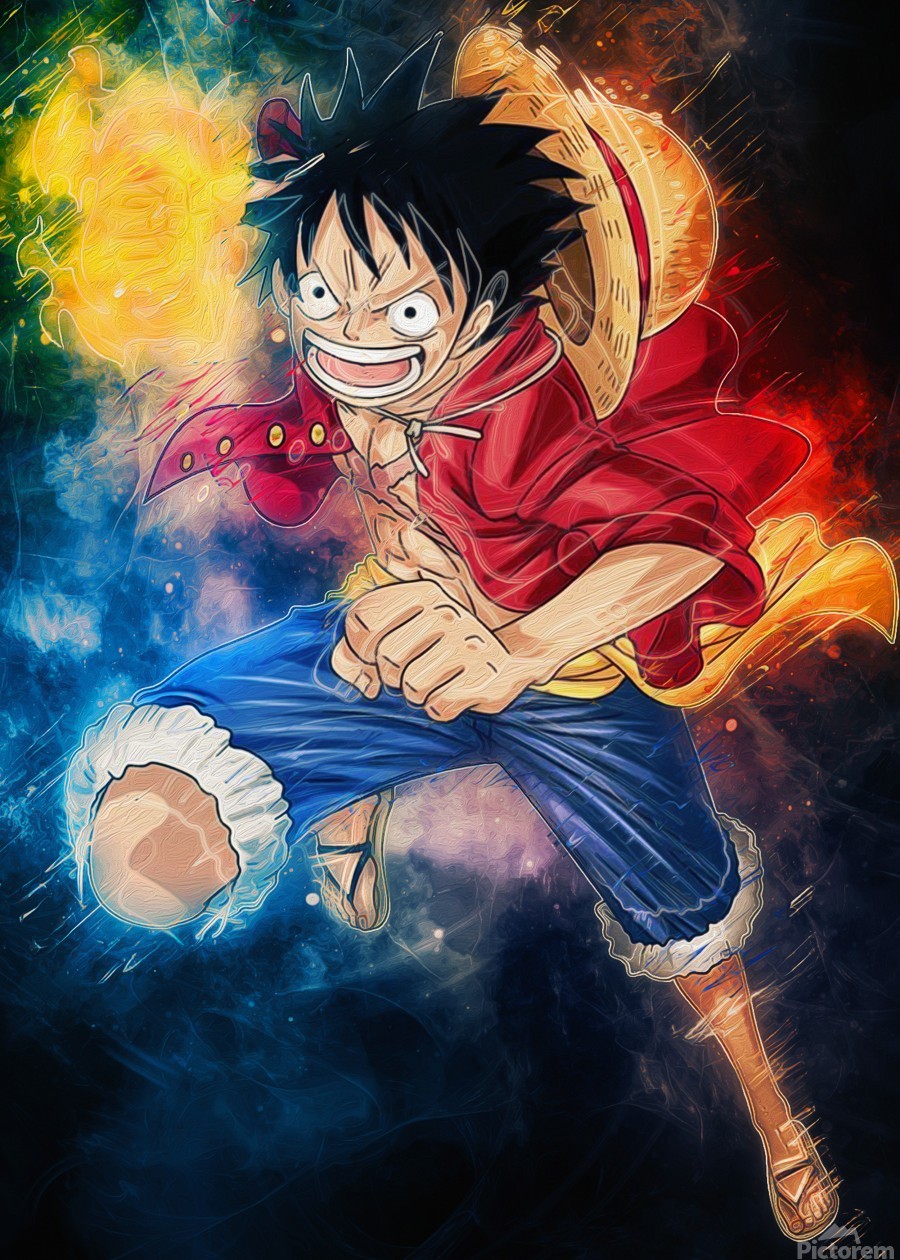 JSIHENA Impression sur Toil Haute définition One Piece Anime