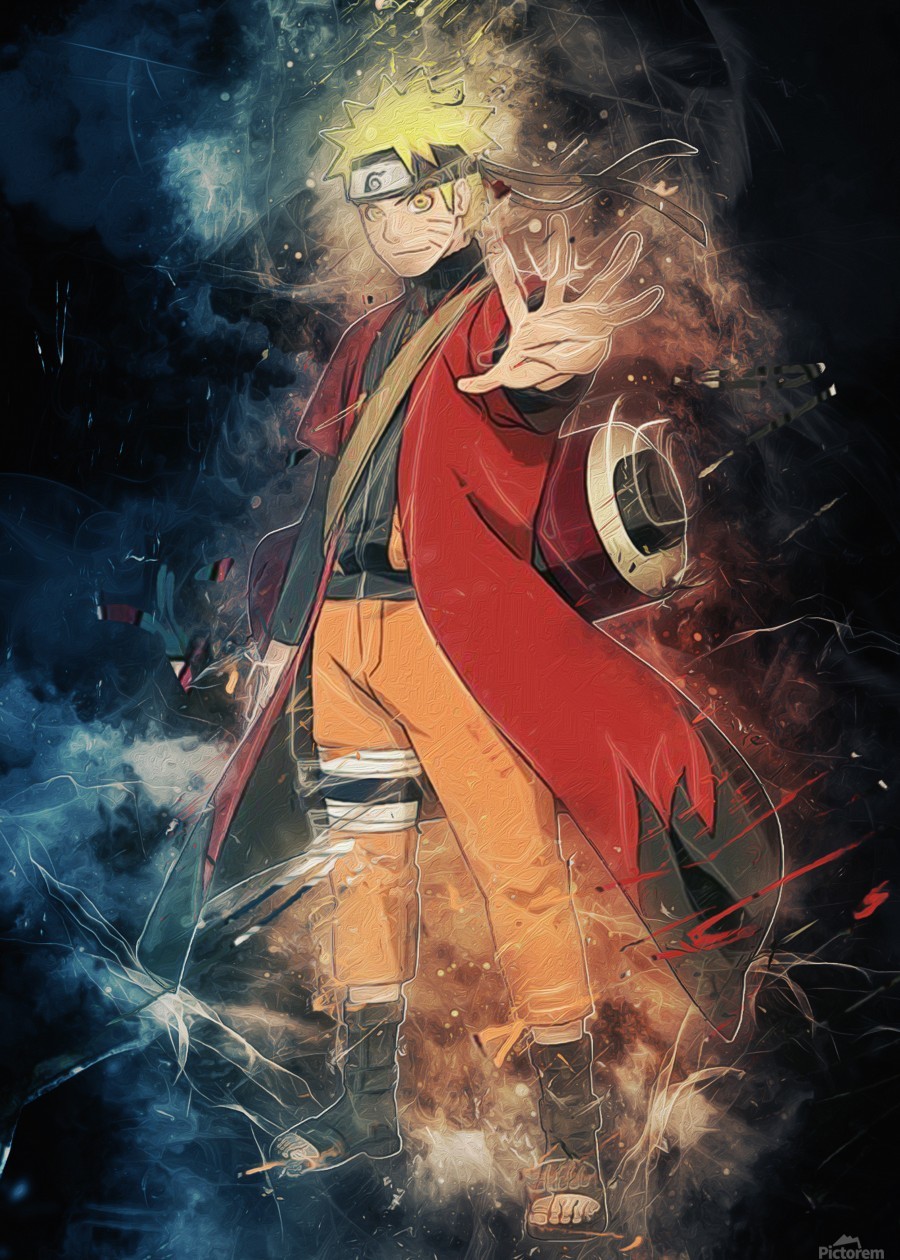 Naruto and Sasuke - Coolbits Artworks