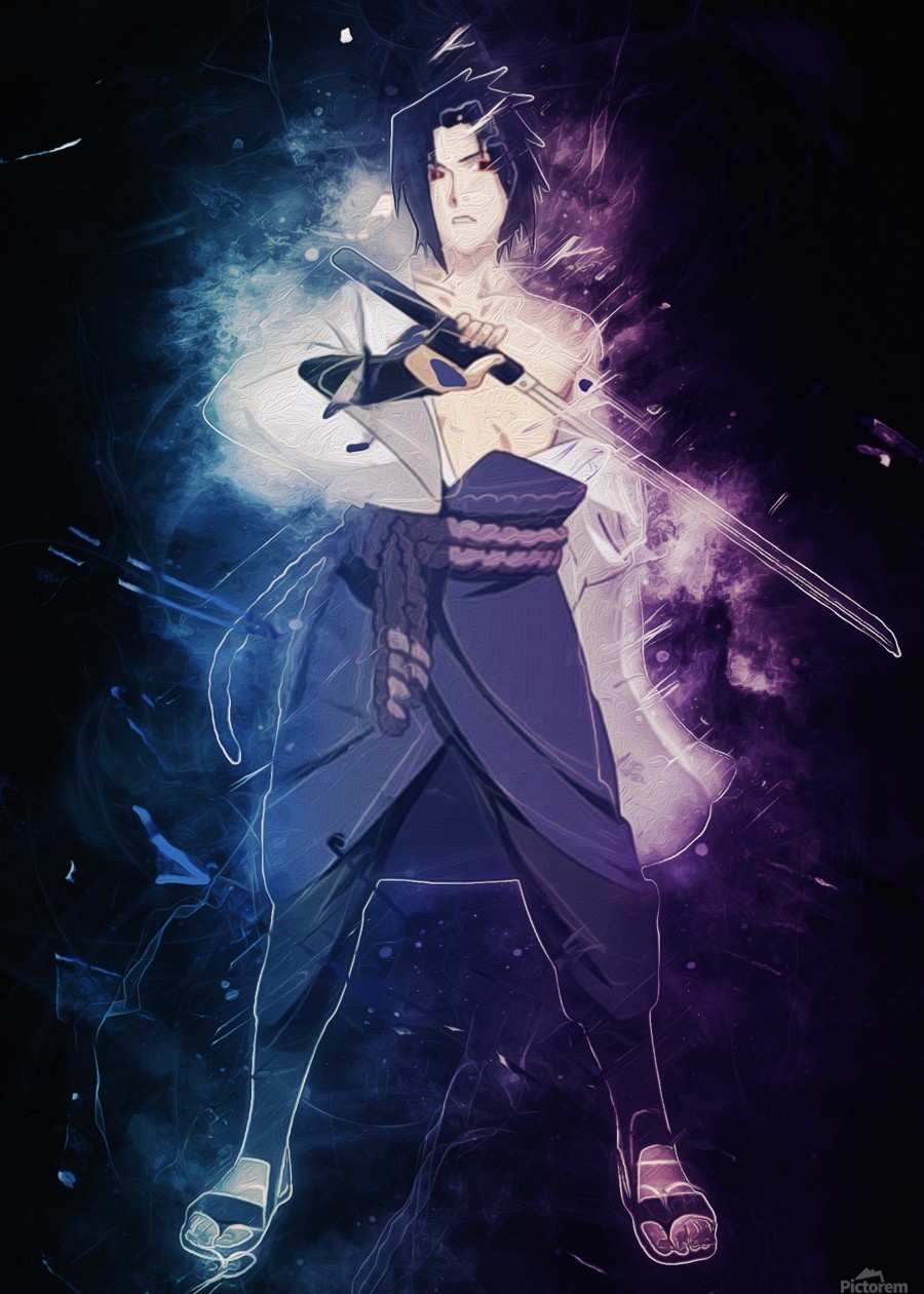 Naruto and Sasuke - Coolbits Artworks