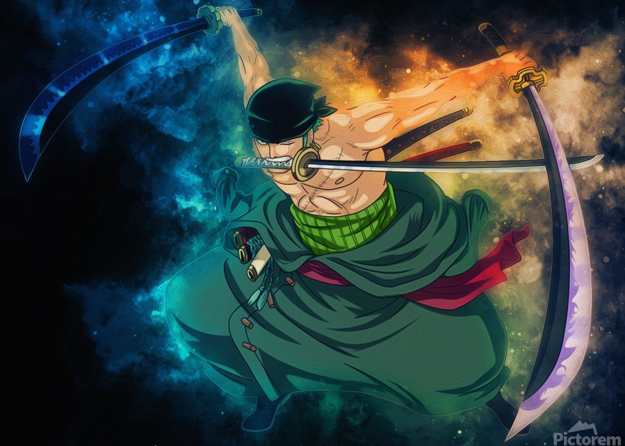 Zoro ONE PIECE - Coolbits Artworks