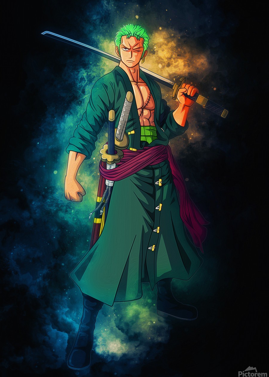 Roronoa Zoro one piece | Art Board Print