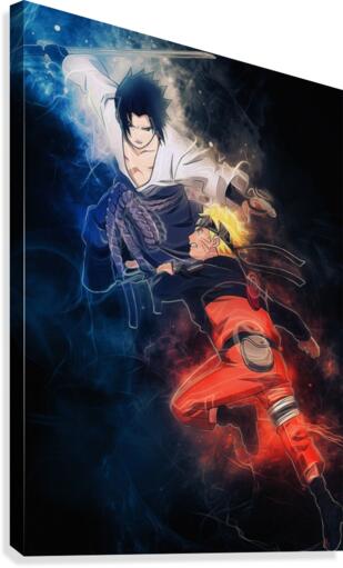 Canvas Hd Prints Naruto Uchiha Sasuke Classic Decorative