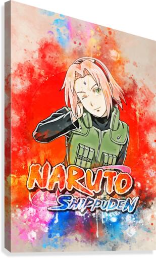 Quadro Anime Japones Naruto Sakura Sasori Kakashi Sasuke