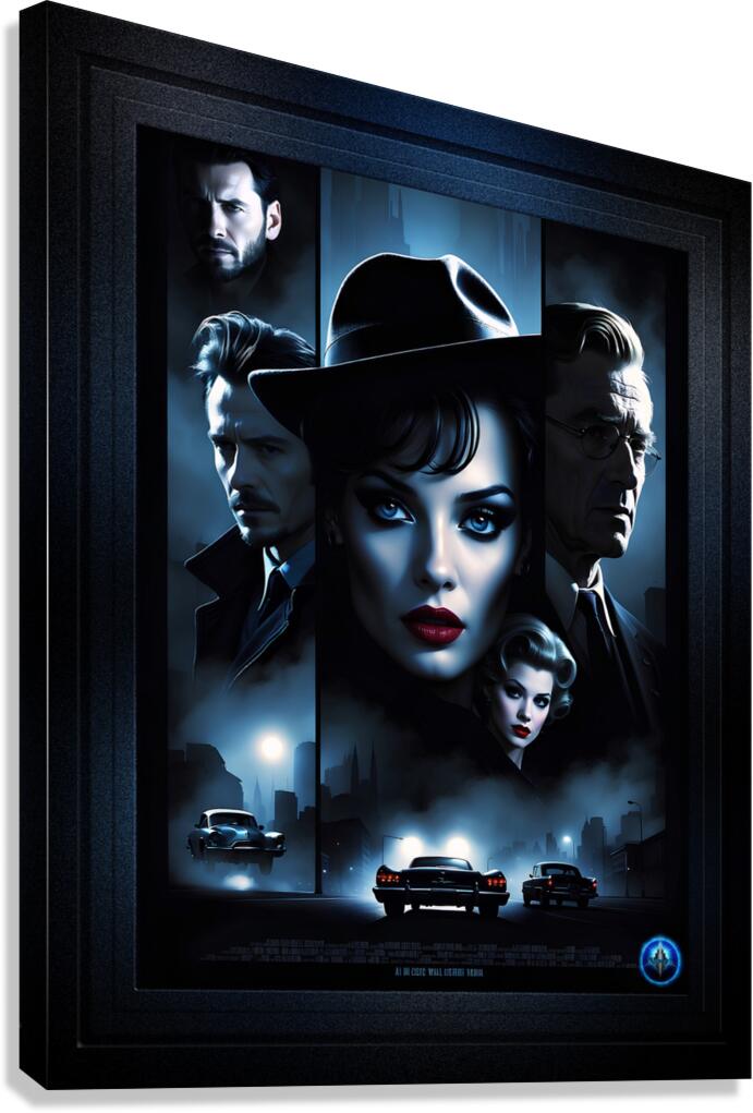 【公式ショップ】 Mystery And Mayhem Film Noir 90s Movie Posters Crime Drama アート・デザイン・音楽