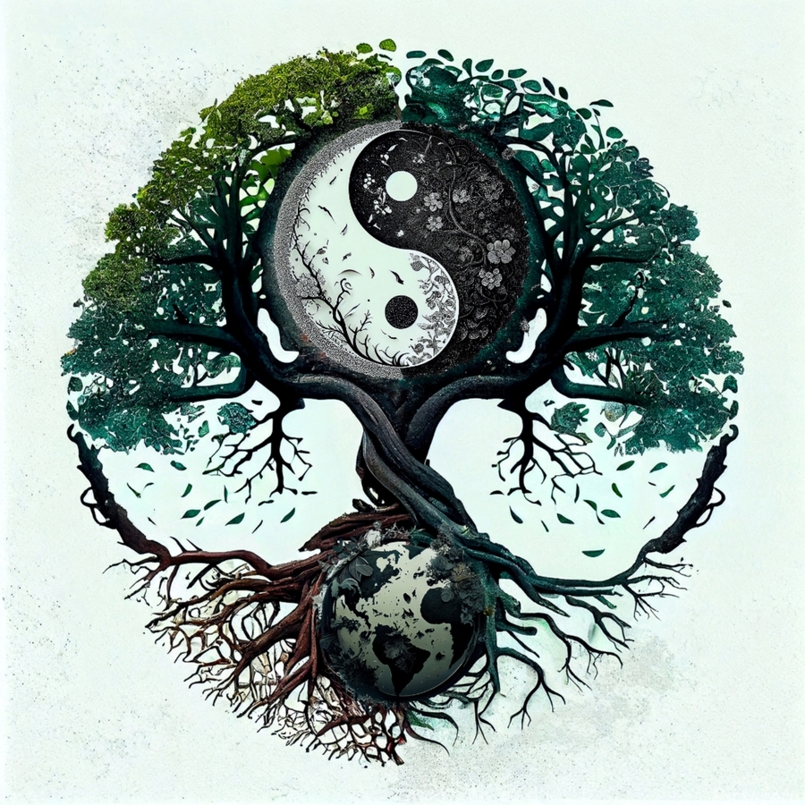 Tree Of Life Yin Yang - AlchemicalArts