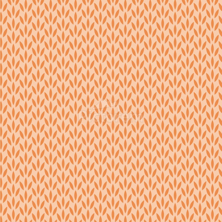 Orange Floral Seamless Pattern Background - rizu_designs