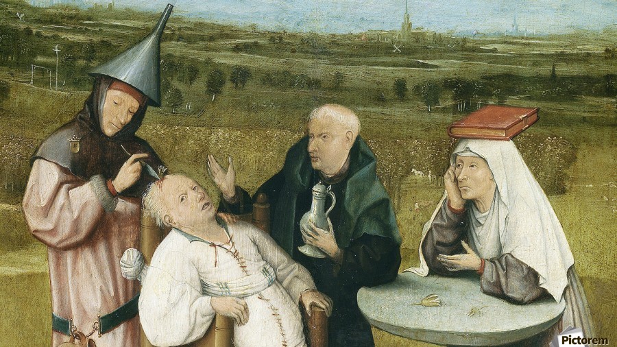 The Extraction of the Stone of Madness - Hieronymus Bosch