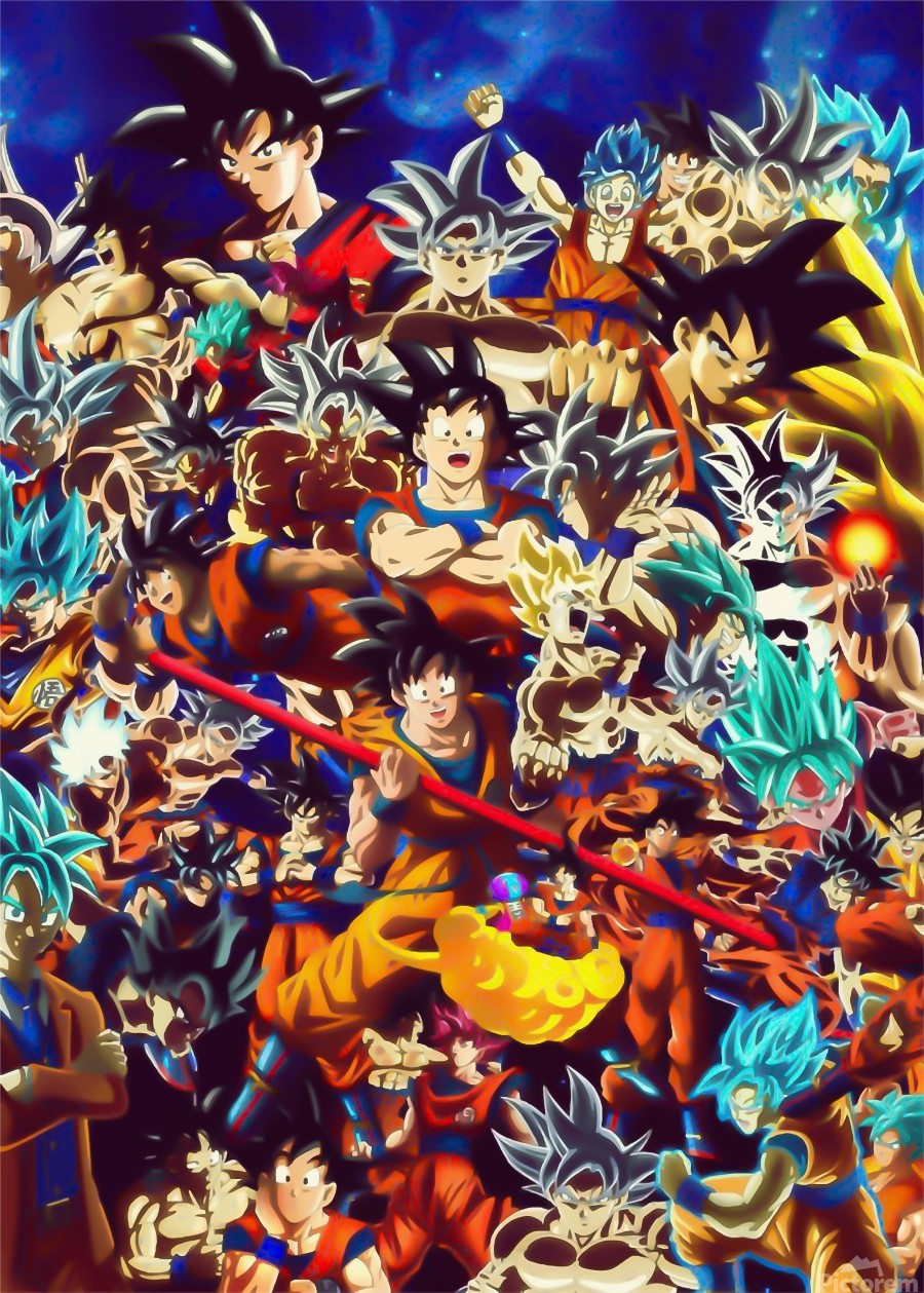 610 Dbz Coloured panels ideas  dragon ball art, dragon ball z