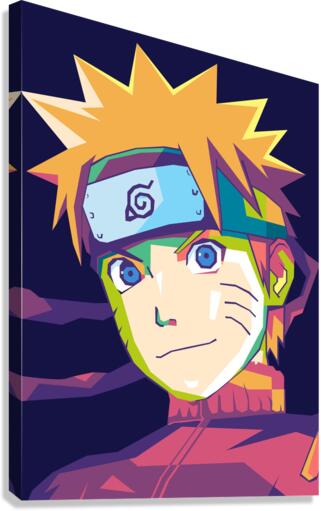 Drawings To Paint & Colour Naruto - Print Design 008