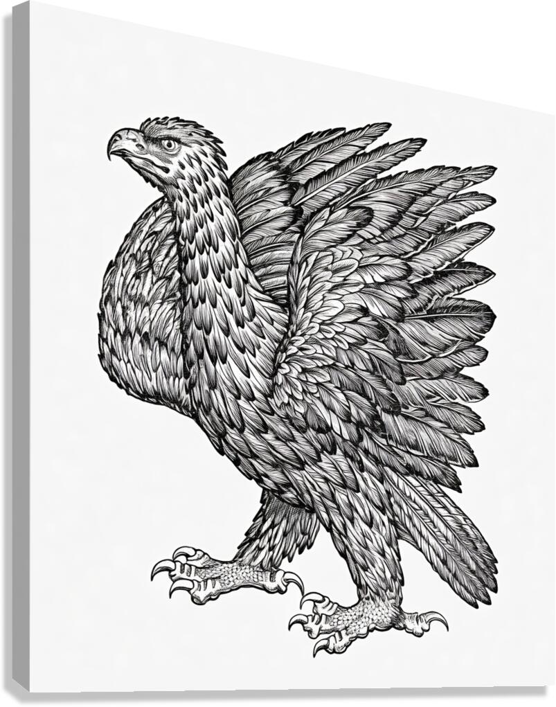 ArtX 29 eagle  Canvas Print