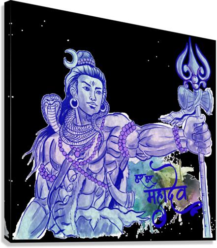 MAHADEV - Satya's art - Drawings & Illustration, Religion, Philosophy, &  Astrology, Hinduism - ArtPal