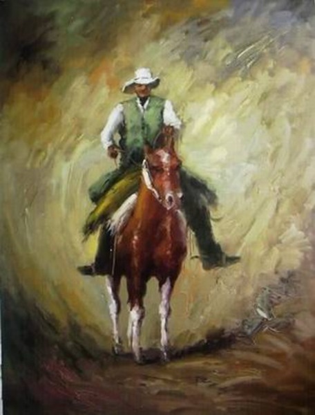 A lone ranger in pursuit of criminals by Anler s Gallery