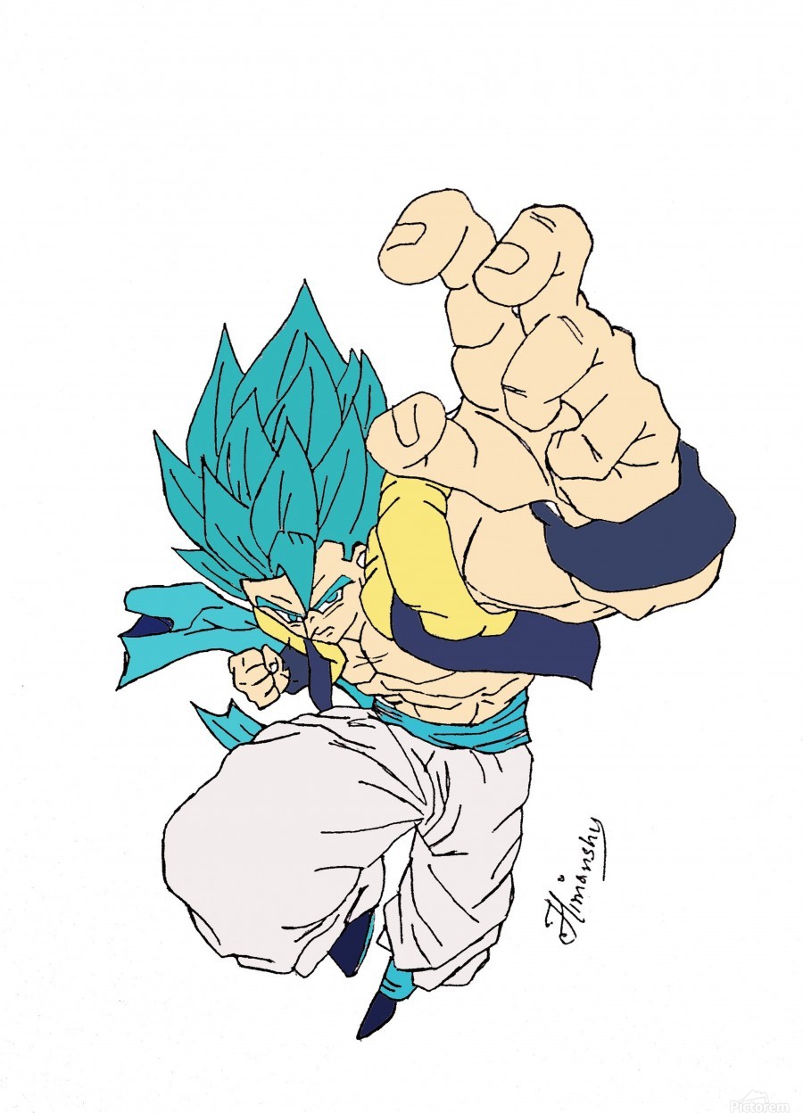 Super Saiyan Blue Gogeta - Hunterr