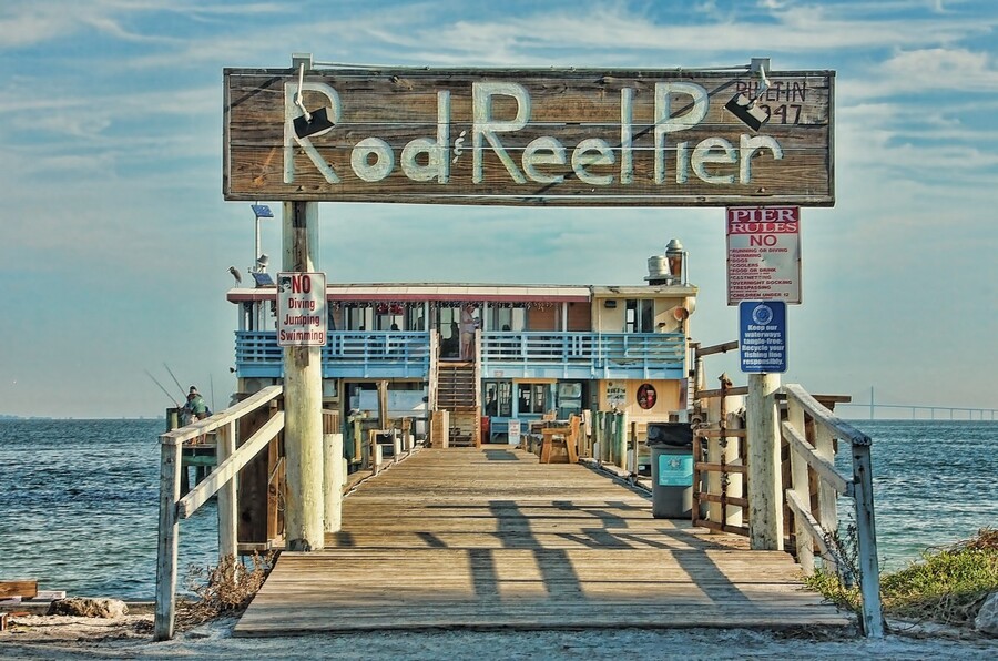 A Pier Called The Rod And Reel - HH Photography of Florida