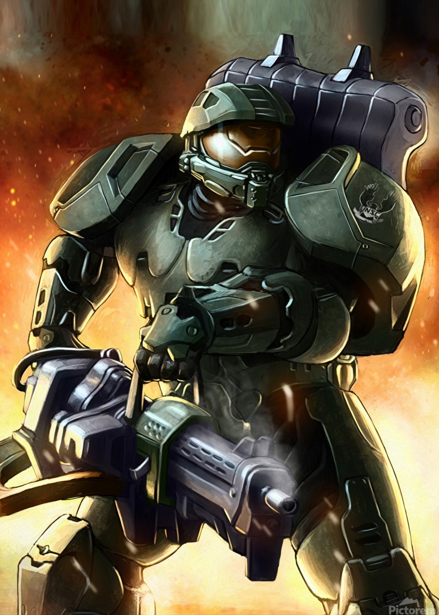 ArtStation Halo: Infinite Master Chief (model)