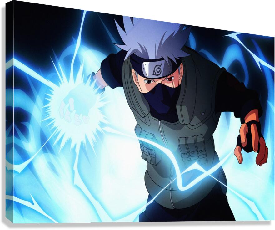 Naruto Kakashi Hatake Canvas Print