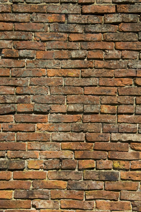 Weathered Brick Wall Stencil - U0007