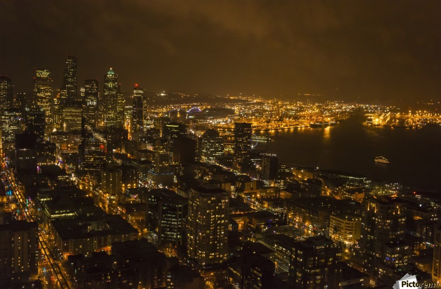 Evening, Seattle, Washington