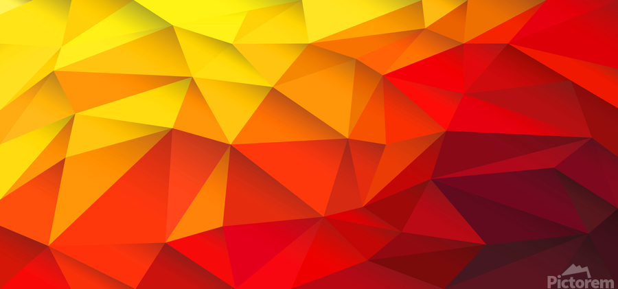 Abstract warm colors polygonal background vecjpg - Morrison