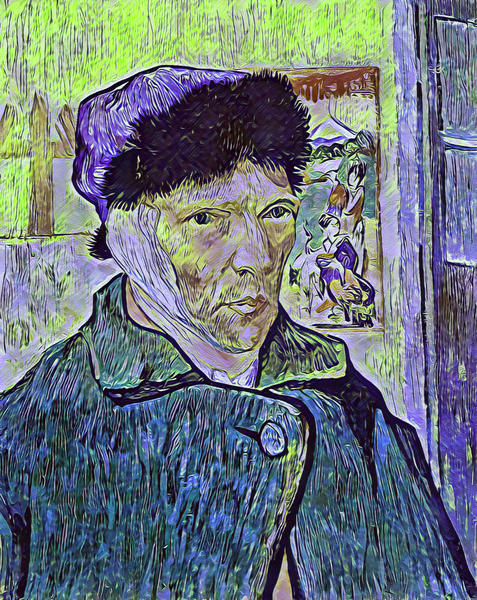 van gogh watercolor painting digitized - Van Gogh by Holgers47