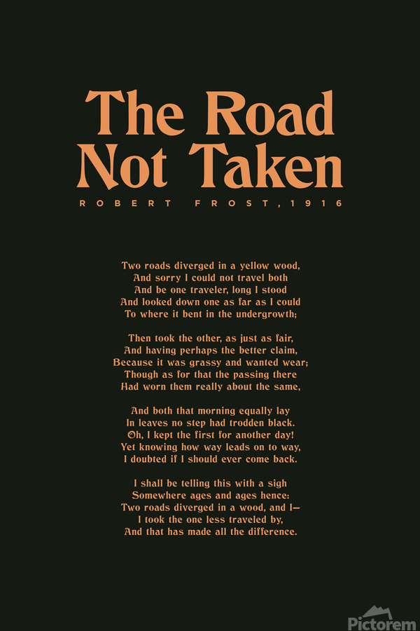 Robert Frost Poem The Road Not Taken | Sitedoct.org