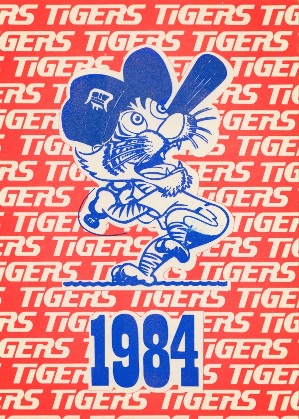 1984 Detroit Tigers Baseball Poster - Row One Brand | Poster