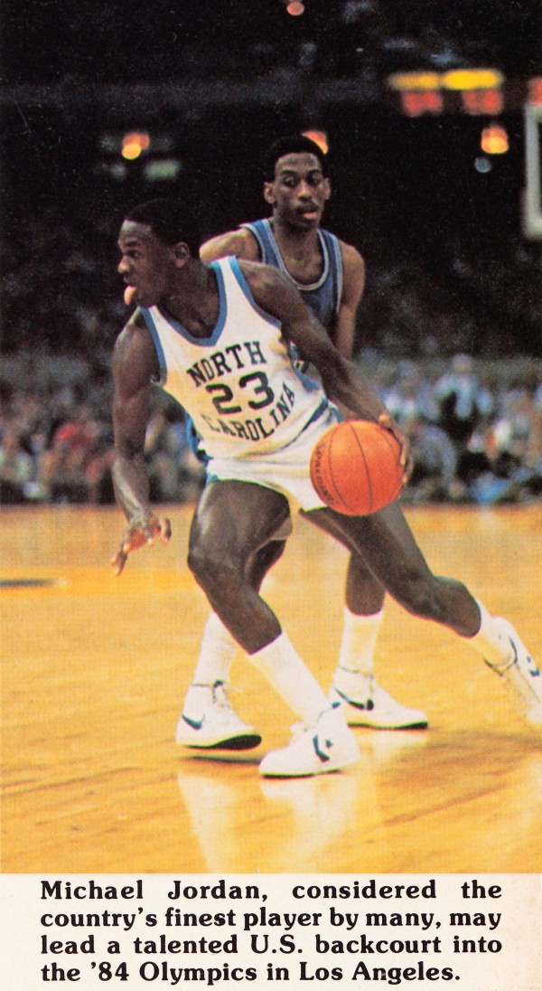 Vintage Ad: Michael Jordan in UNC Uniform