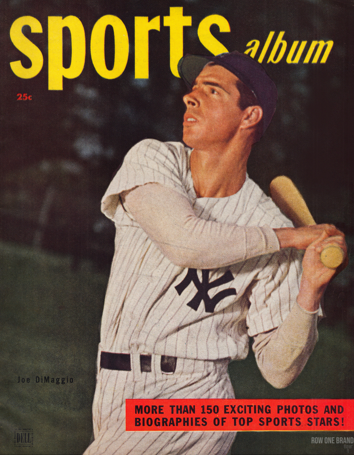 1948 Joe DiMaggio Sports Album Cover - Row One Brand