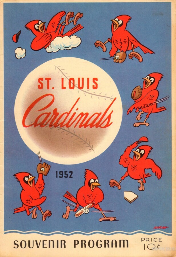 Gallery Pops MLB - St. Louis Cardinals -Cap Logo Framed Art Print